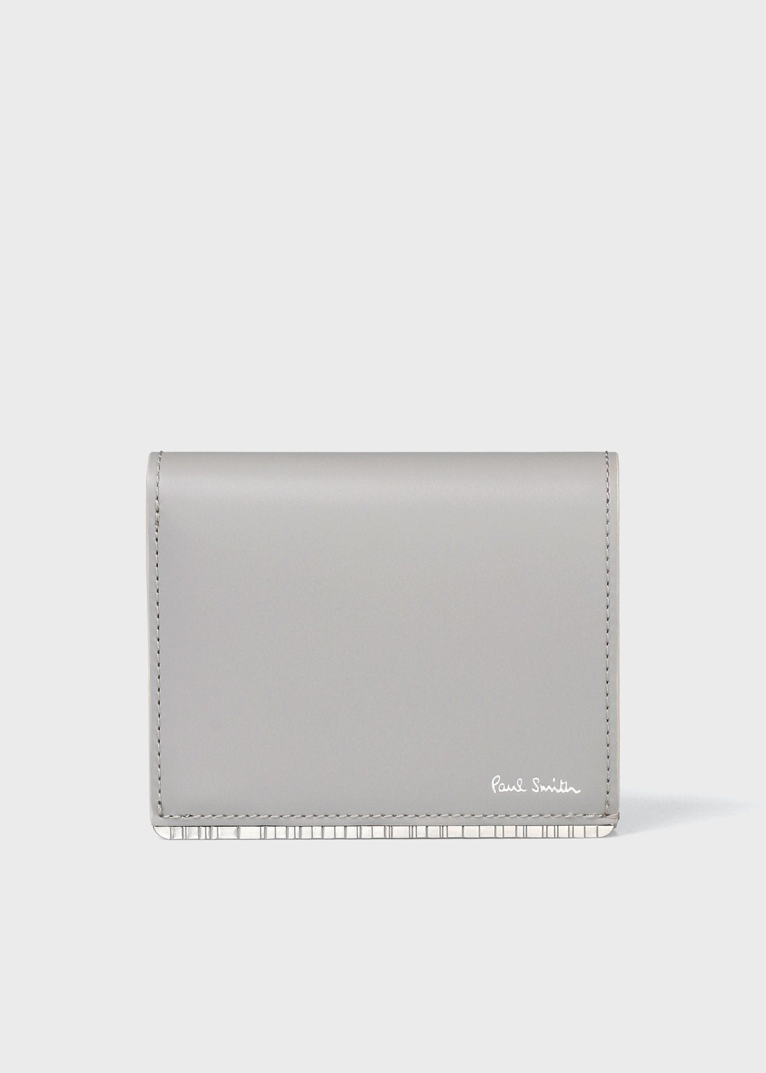 メタルシャドーストライプミニ財布