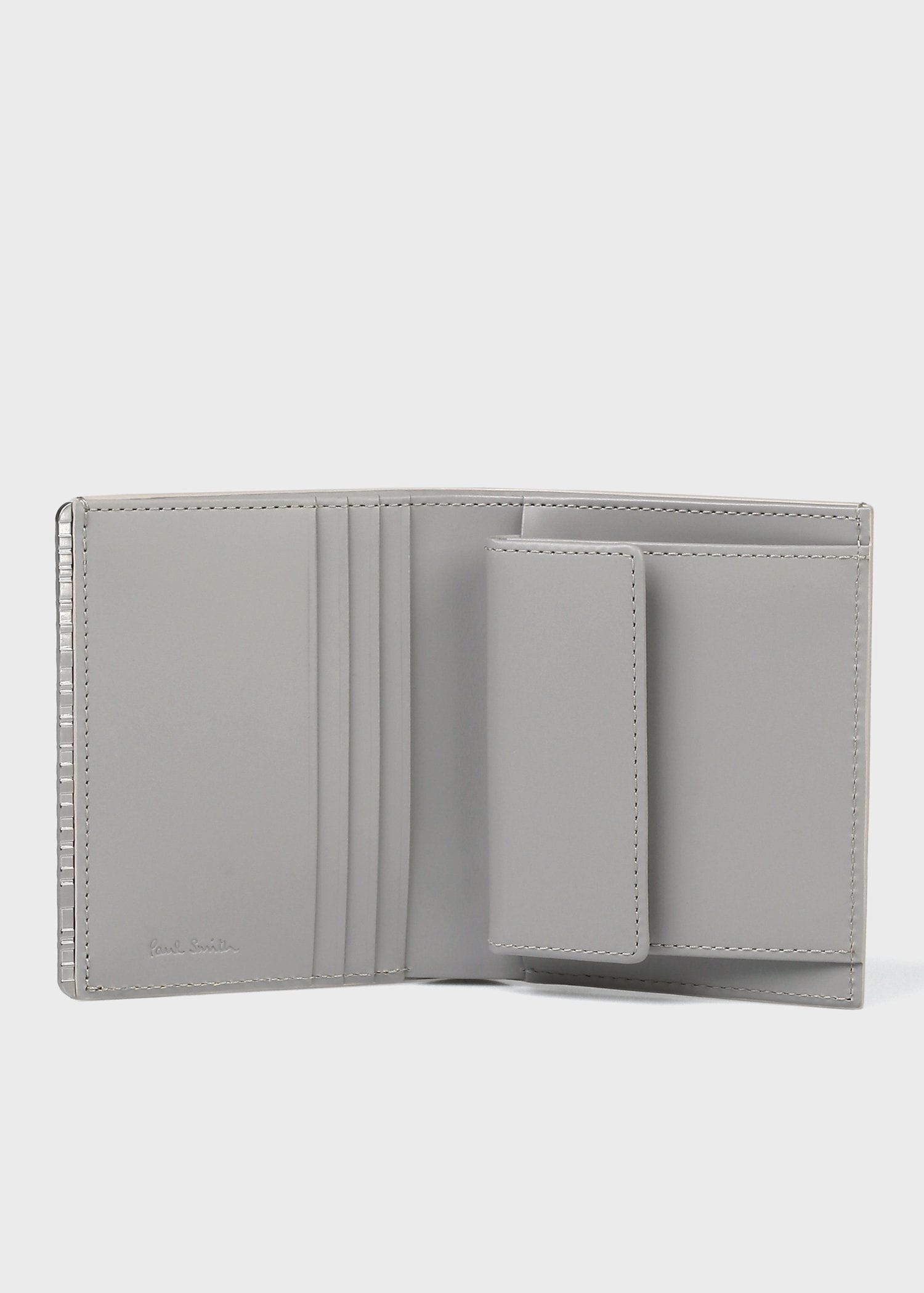 メタルシャドーストライプミニ財布