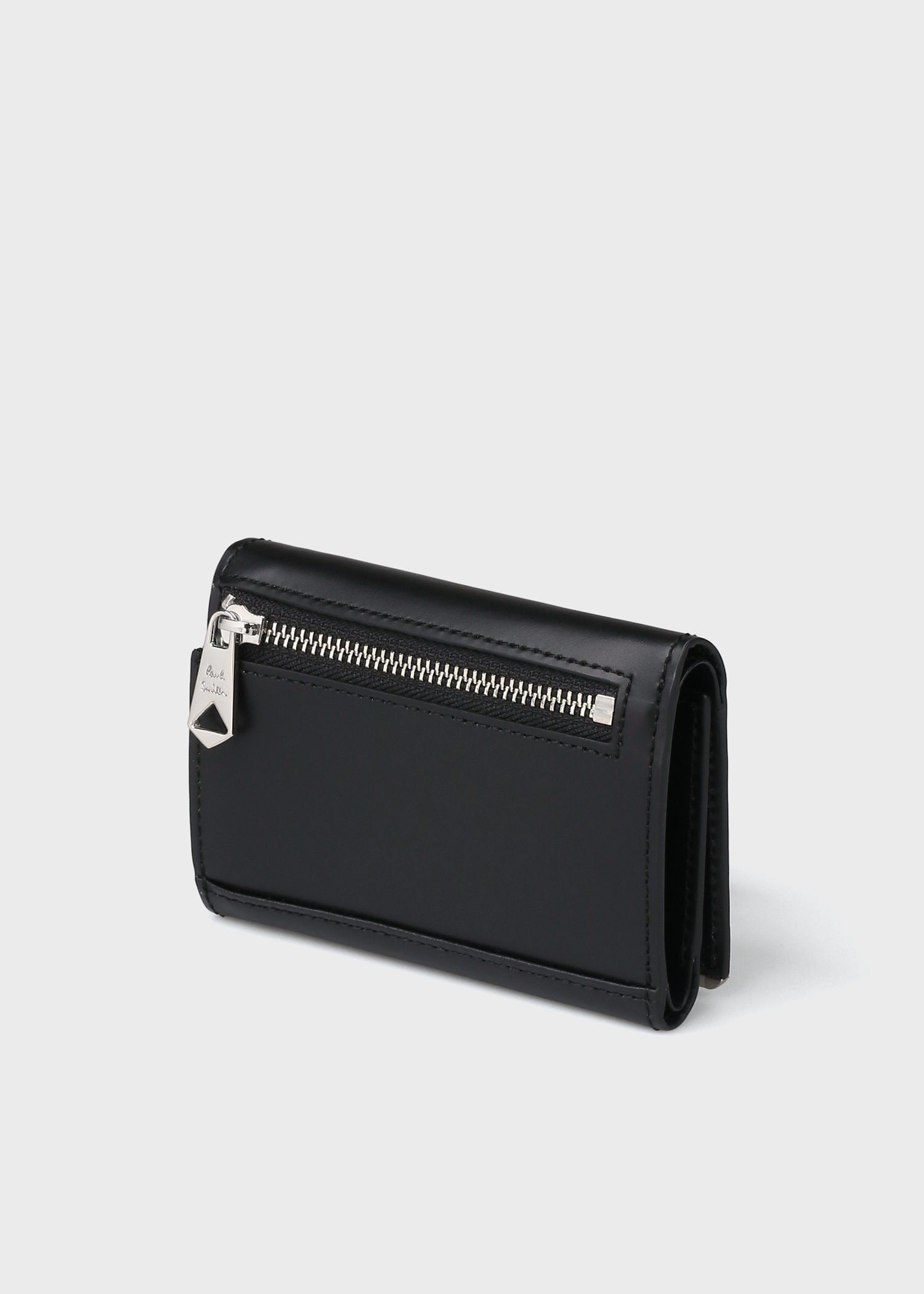 メタルシャドーストライプ3つ折り財布