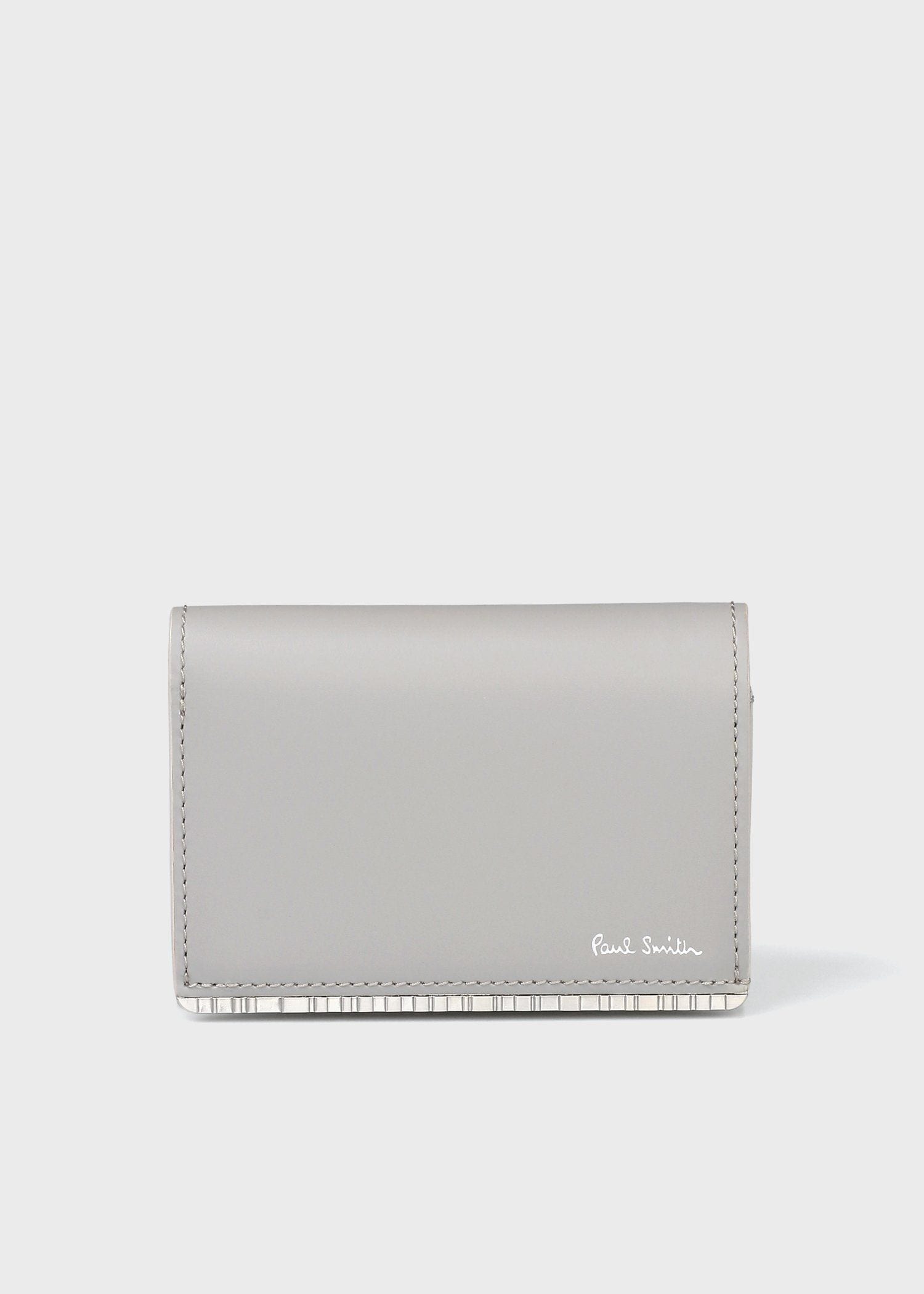 メタルシャドーストライプ3つ折り財布