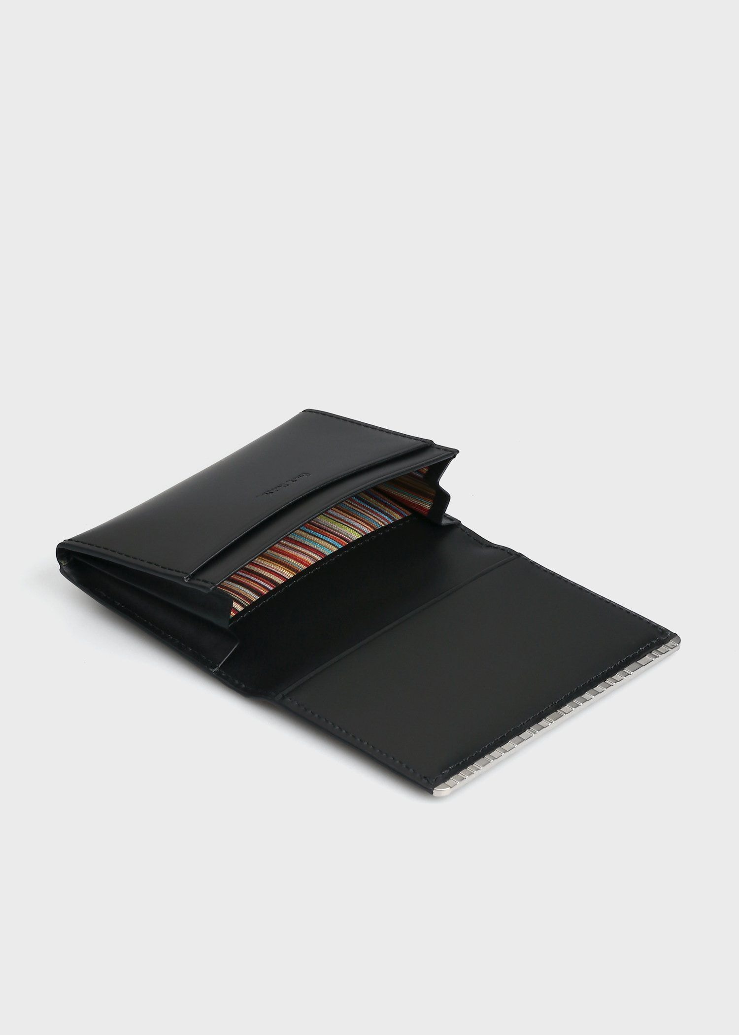 メタルシャドーストライプ名刺入れ