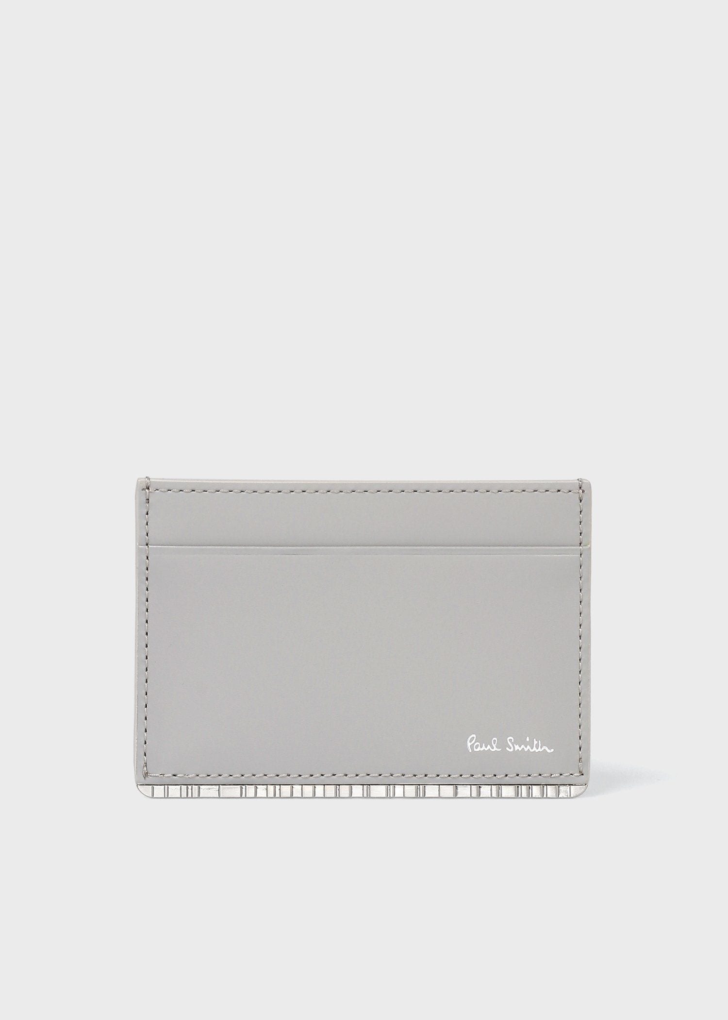 メタルシャドーストライプパスケース