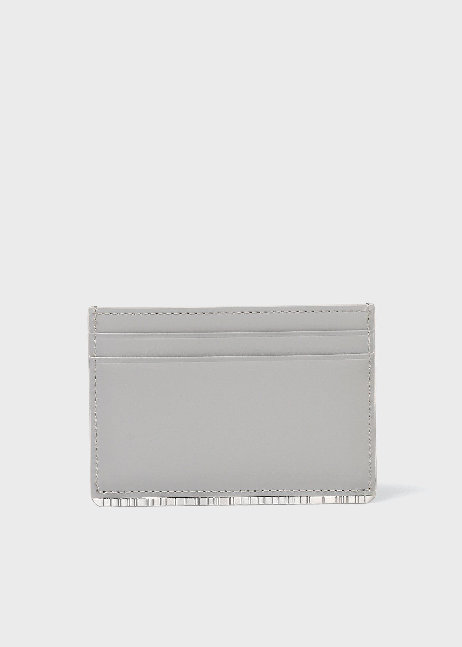 メタルシャドーストライプパスケース