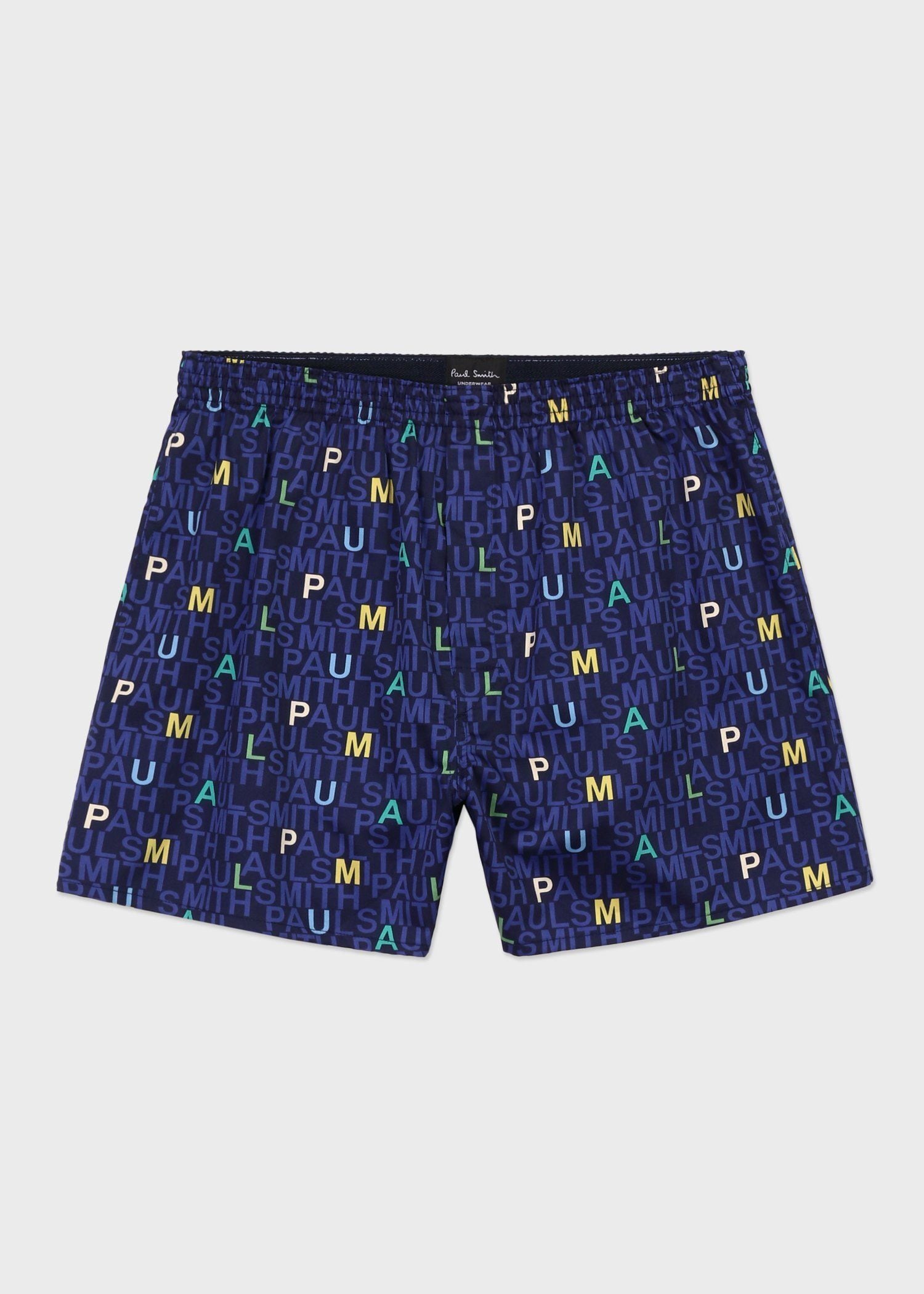 "Logo" パターン トランクス