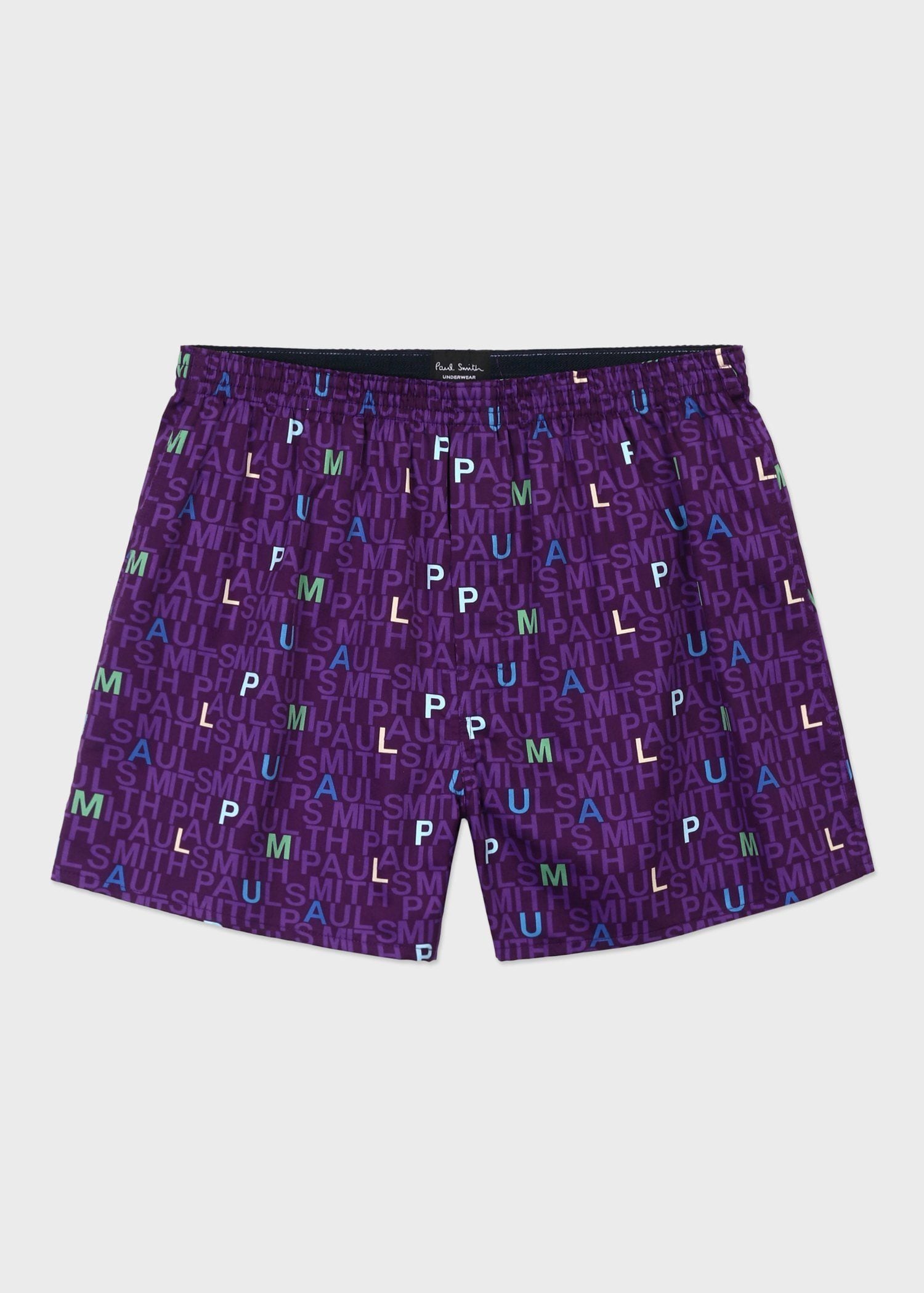 "Logo" パターン トランクス