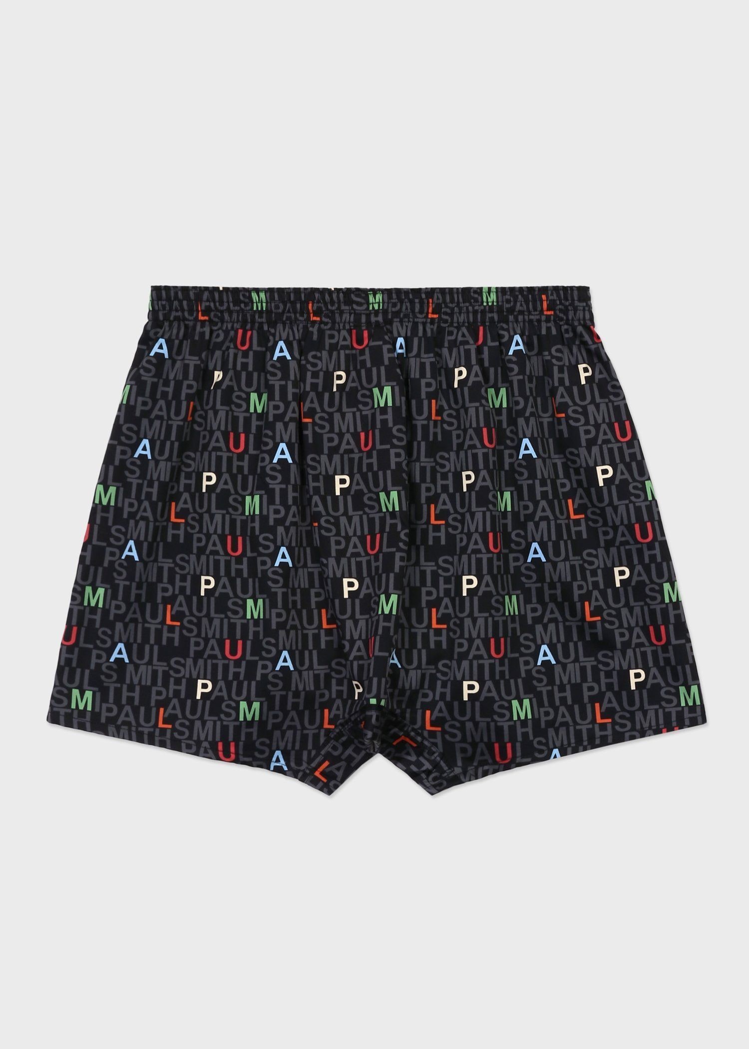 "Logo" パターン トランクス