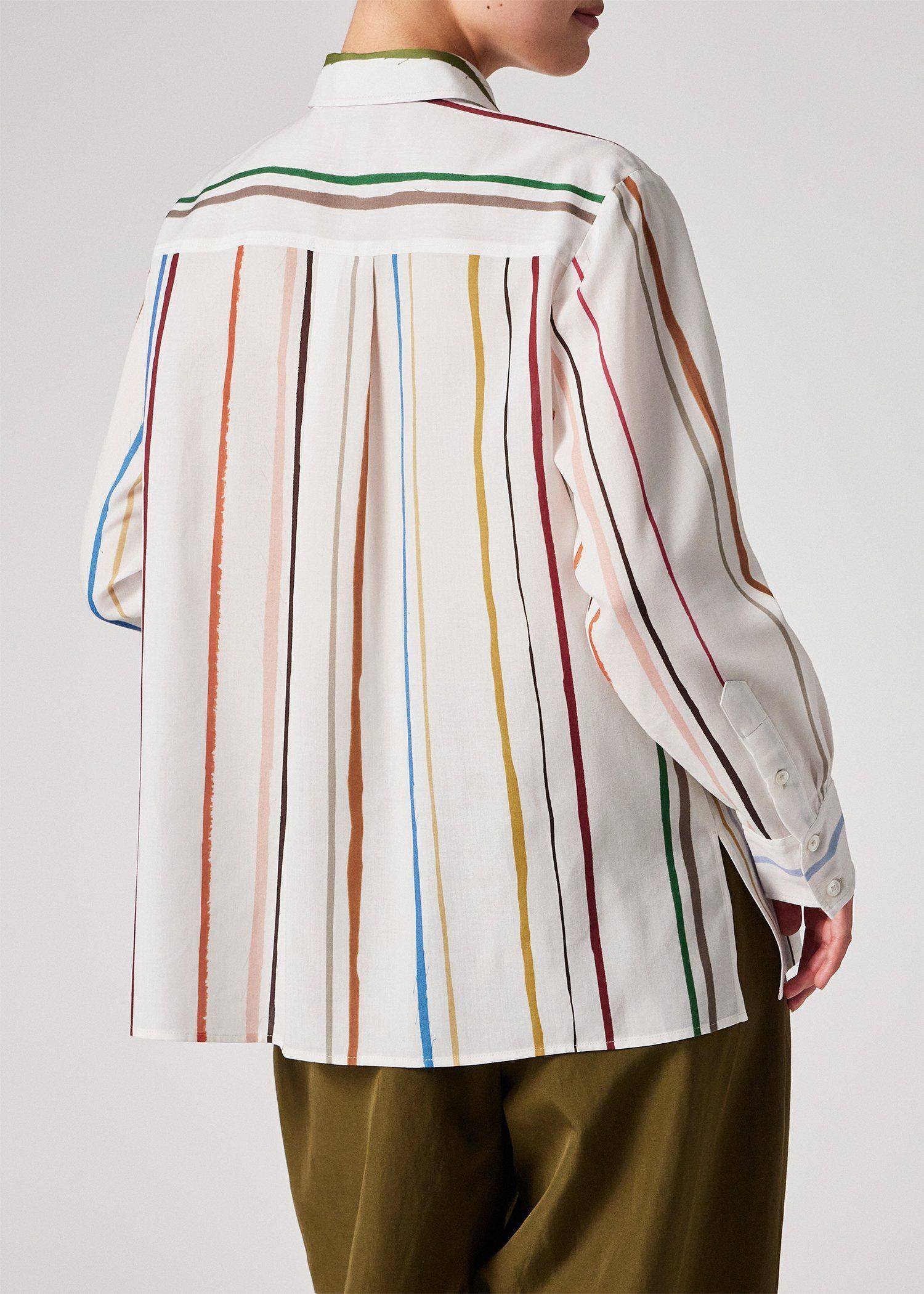 ウィメンズ  "Painted Stripe" シャツ
