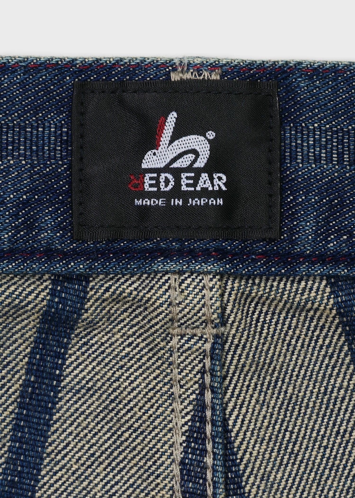 RED EAR クラフトリペア ワイドストレートジーンズ