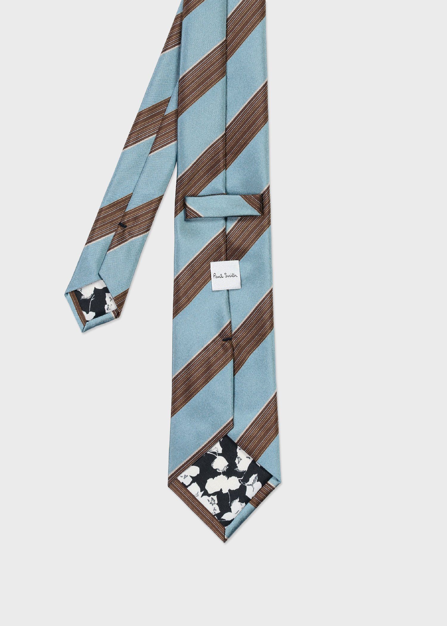 "Fine Stripe" レジメンタル タイ