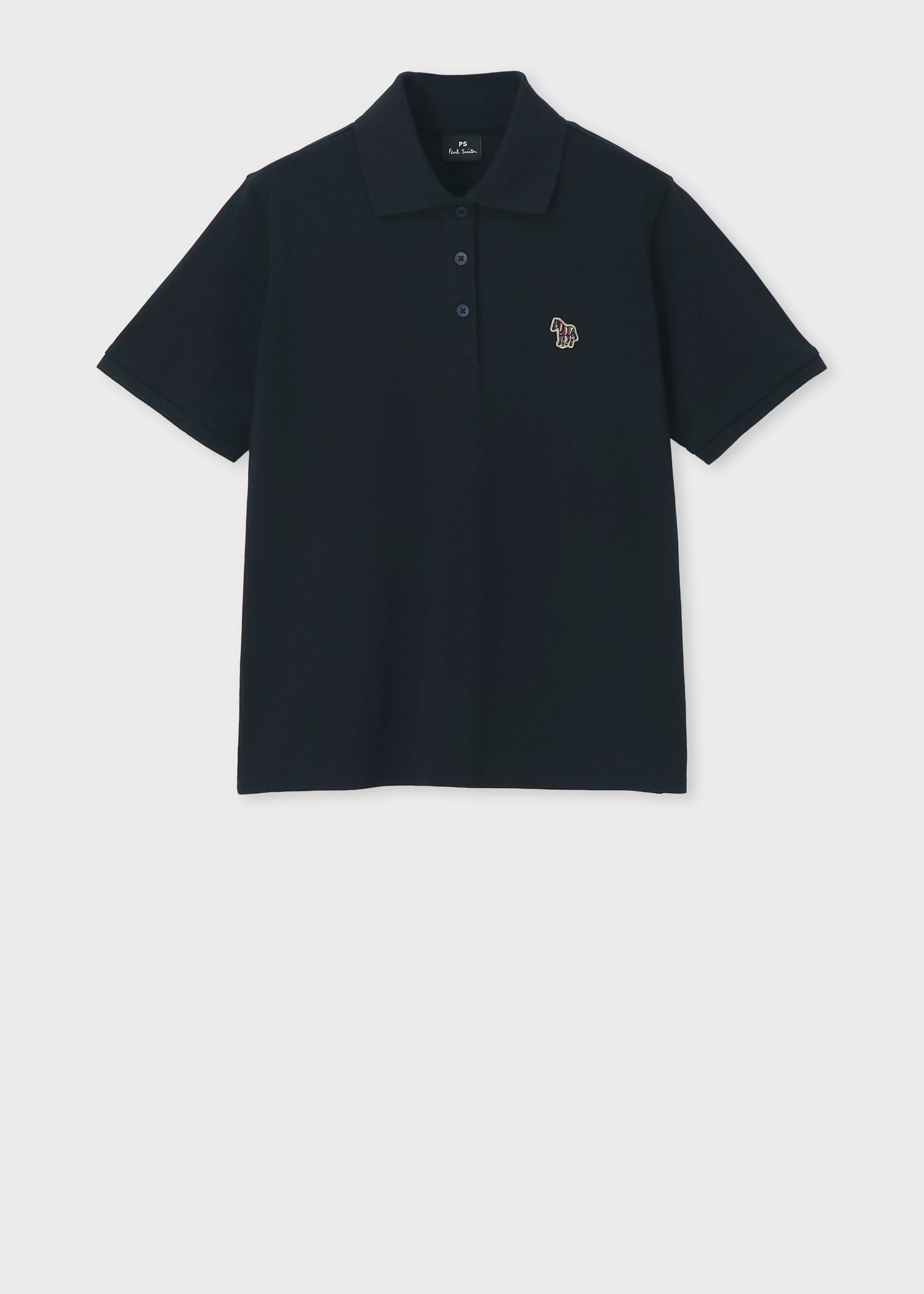 ウィメンズ ゼブラ ワンポイント ポロシャツ