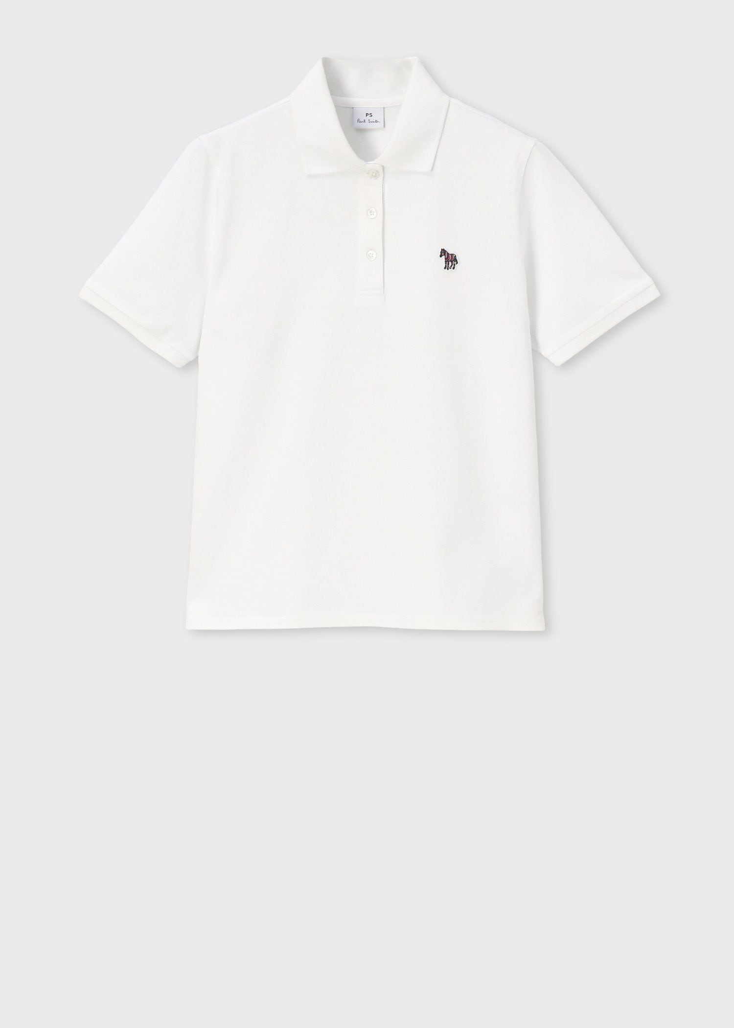 ウィメンズ ゼブラ ワンポイント ポロシャツ