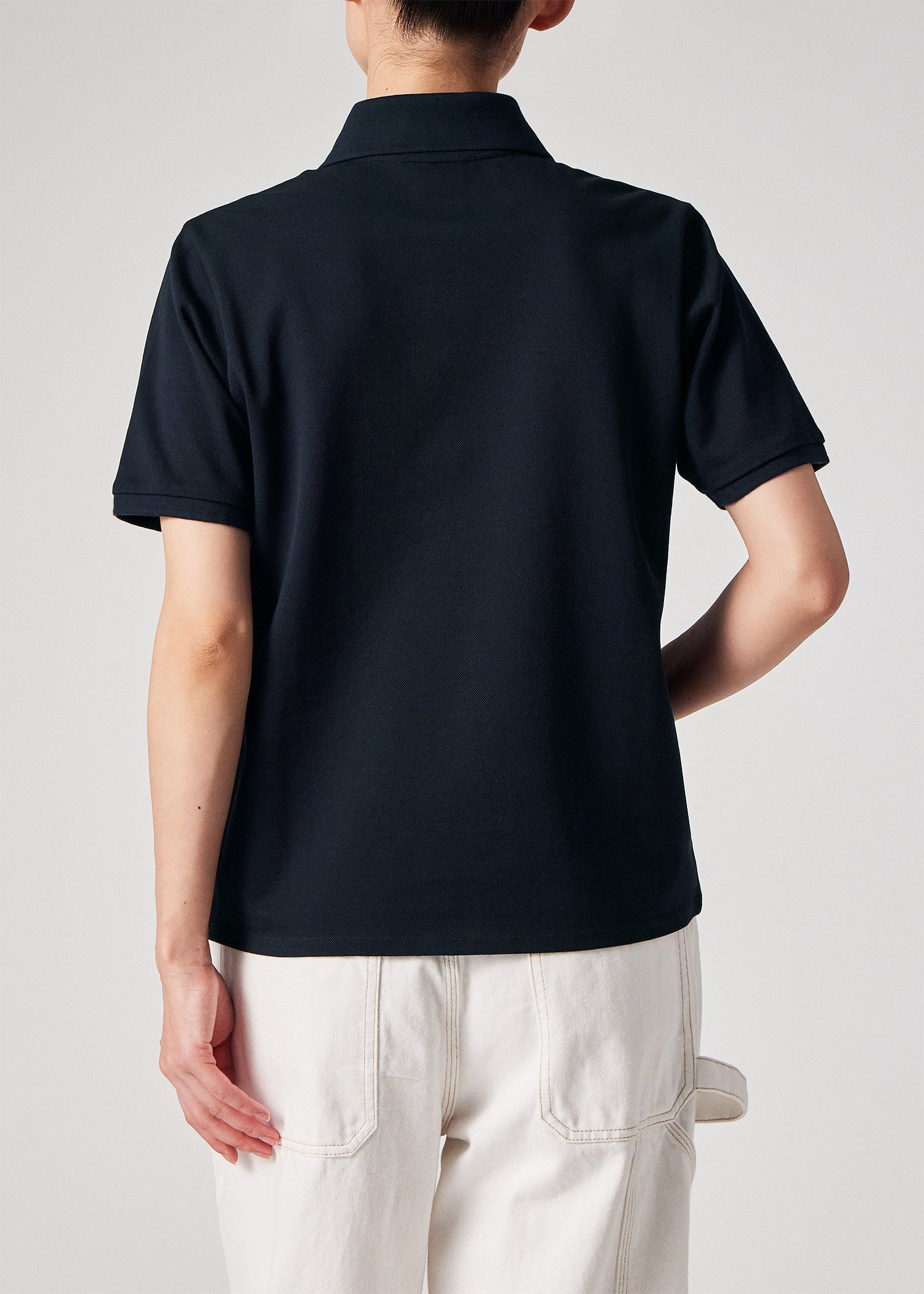 ウィメンズ ゼブラ ワンポイント ポロシャツ