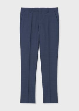 マイクロハウンドトゥース テーパードトラウザーズ