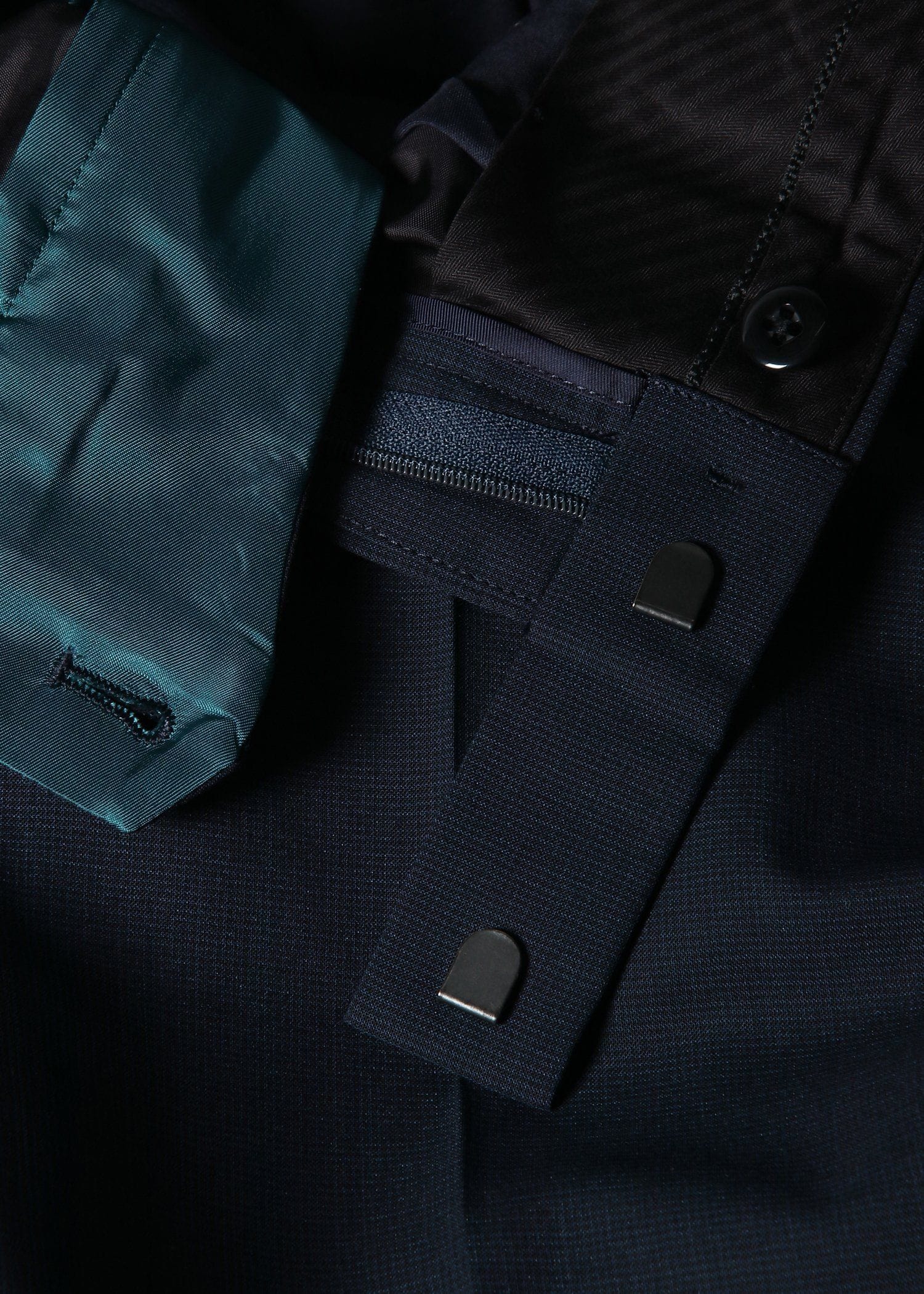 マイクロハウンドトゥース テーパードトラウザーズ