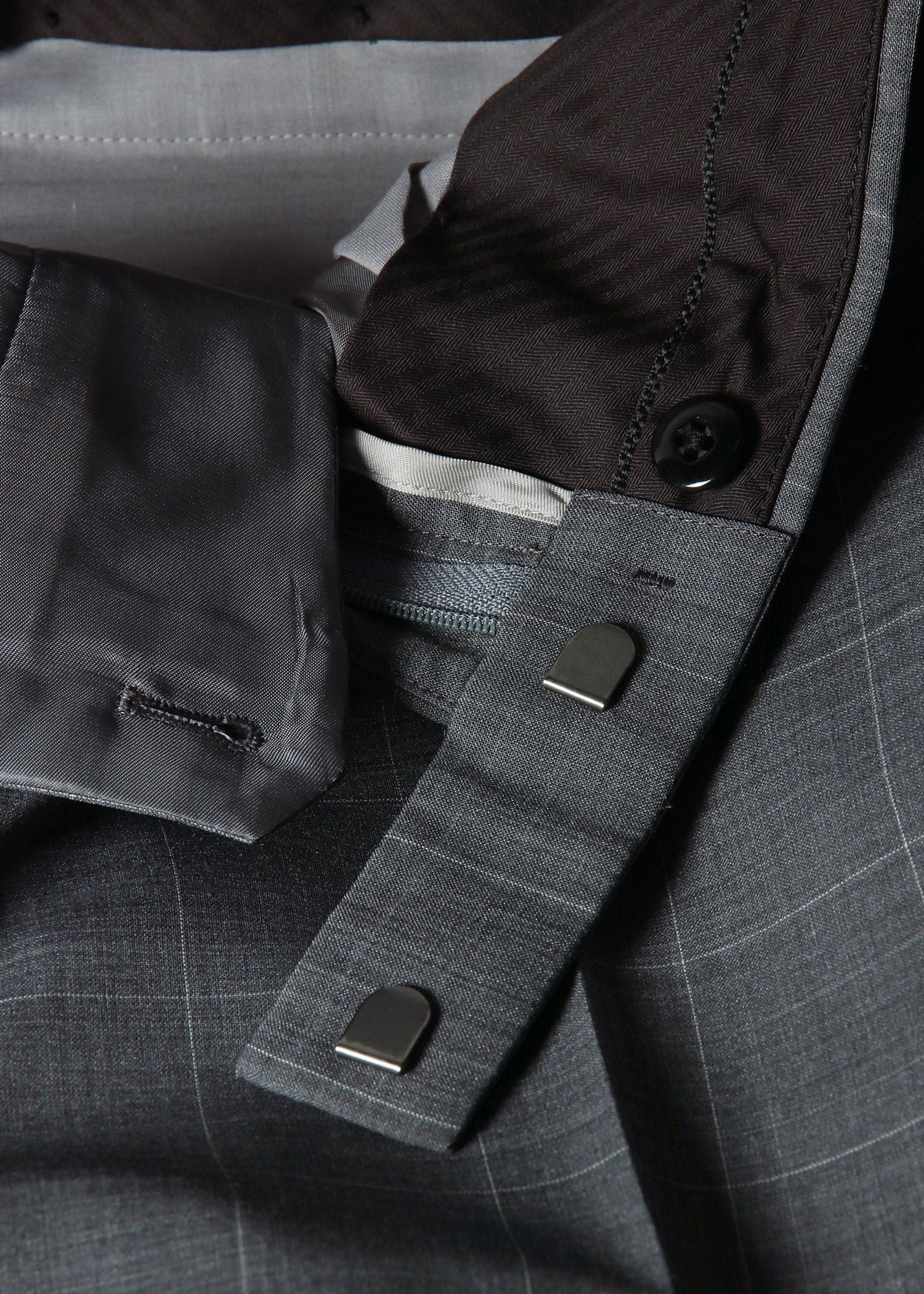 サマーウィンドウペーン テーパードトラウザーズ