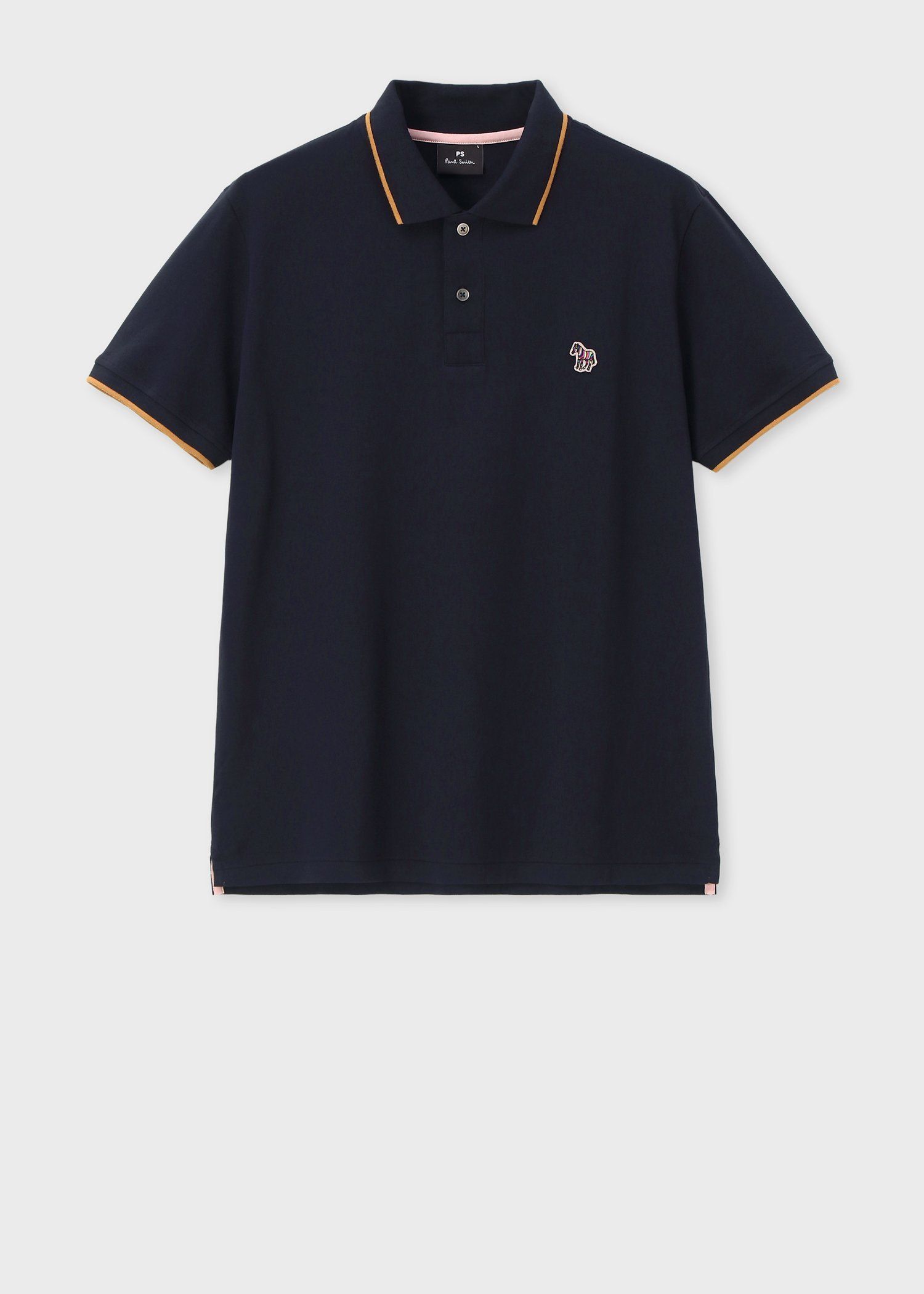 “Sports Stripe Zebra” ライン ポロシャツ