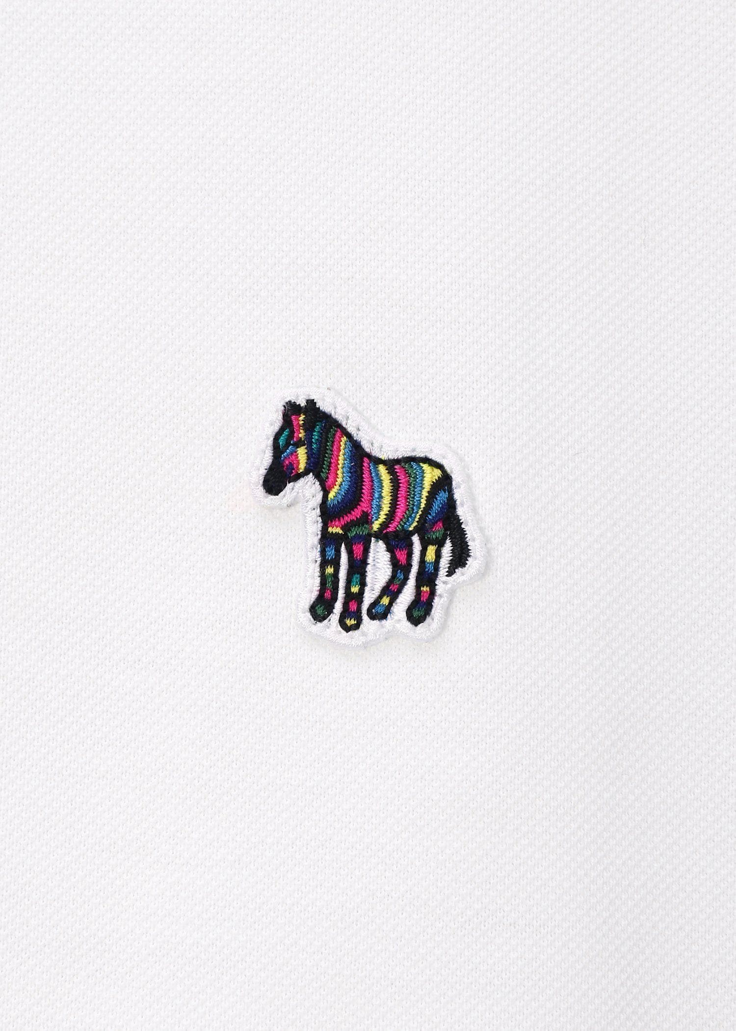 “Sports Stripe Zebra” ライン ポロシャツ