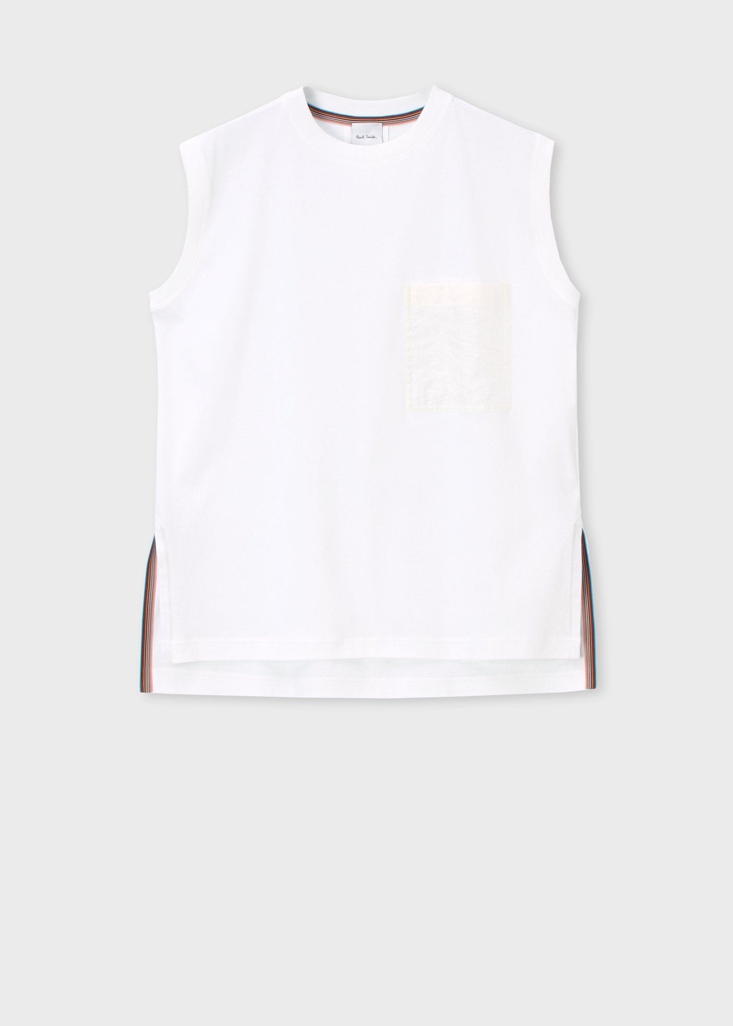 ウィメンズ "Signature Stripe" ノースリーブ カットソー