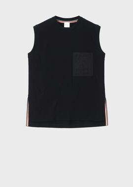 ウィメンズ "Signature Stripe" ノースリーブ カットソー