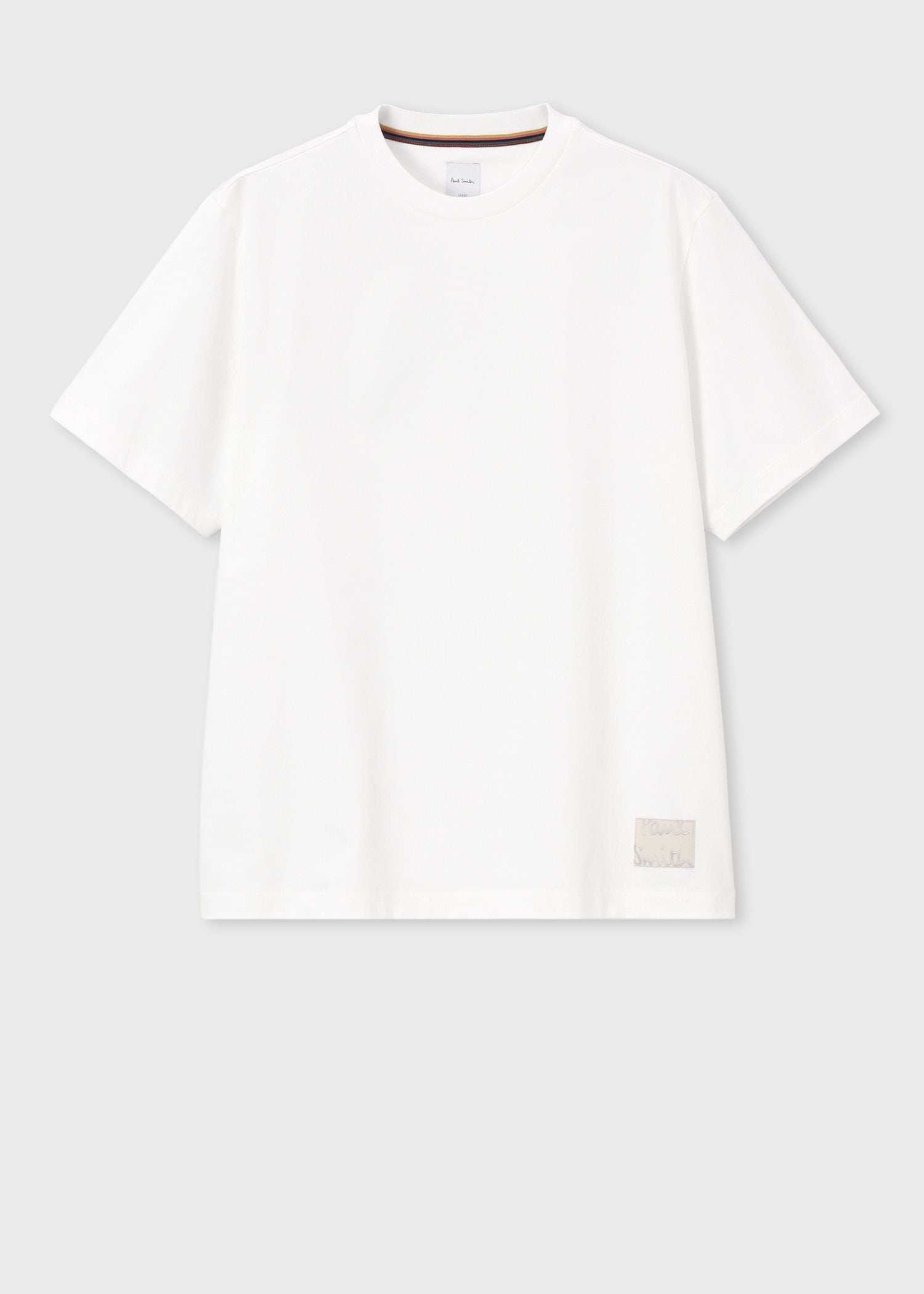 "Cropped logo" 半袖Tシャツ