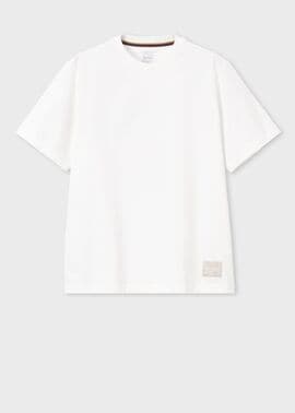 "Cropped logo" 半袖Tシャツ