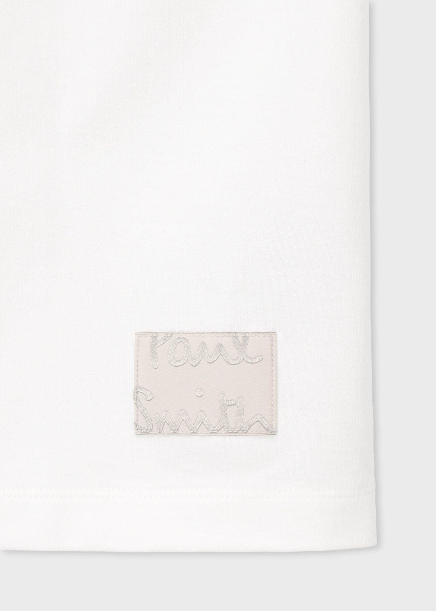 "Cropped logo" 半袖Tシャツ