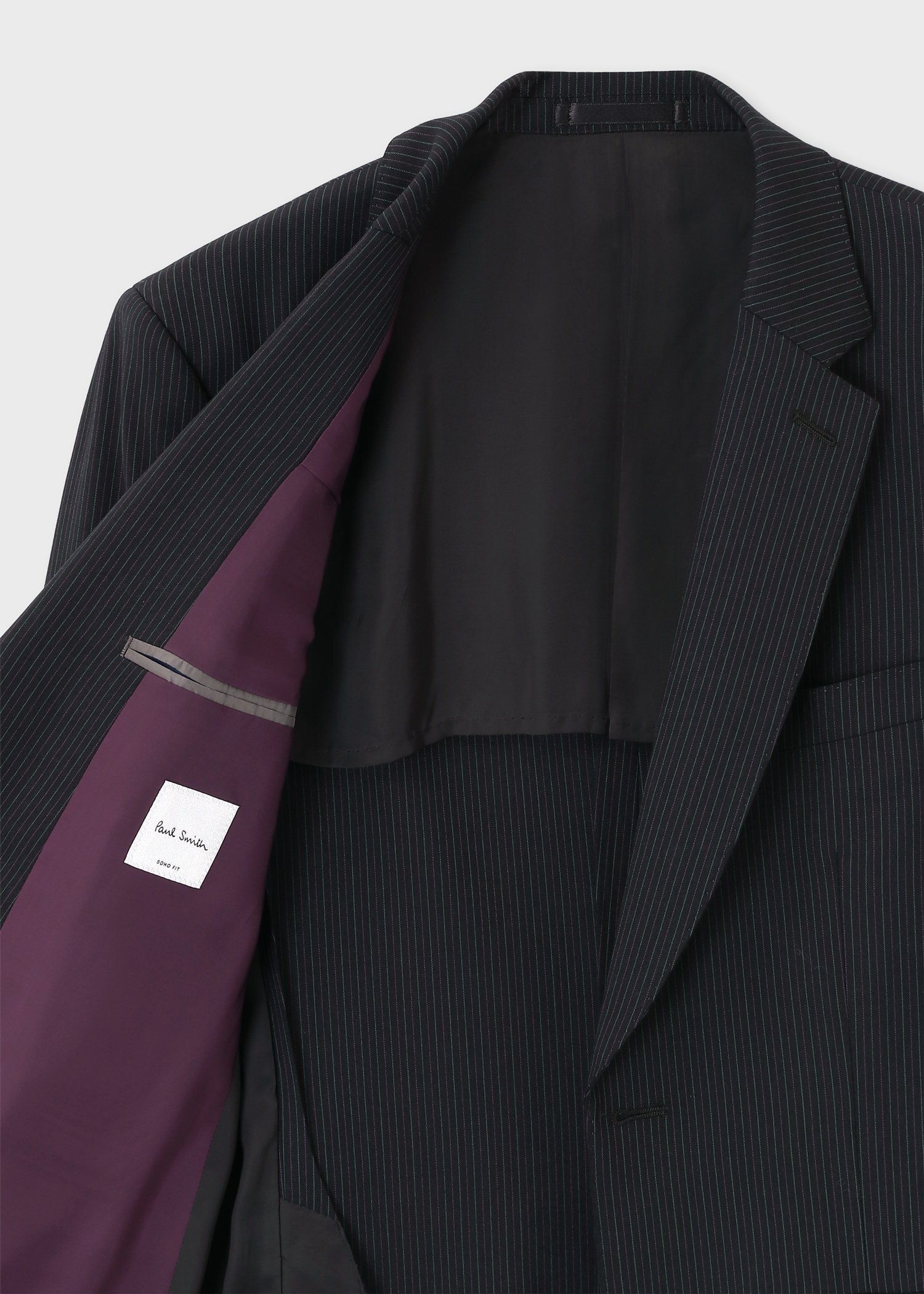"SOHO" オルタネイトピンストライプ シングル2Bスーツ
