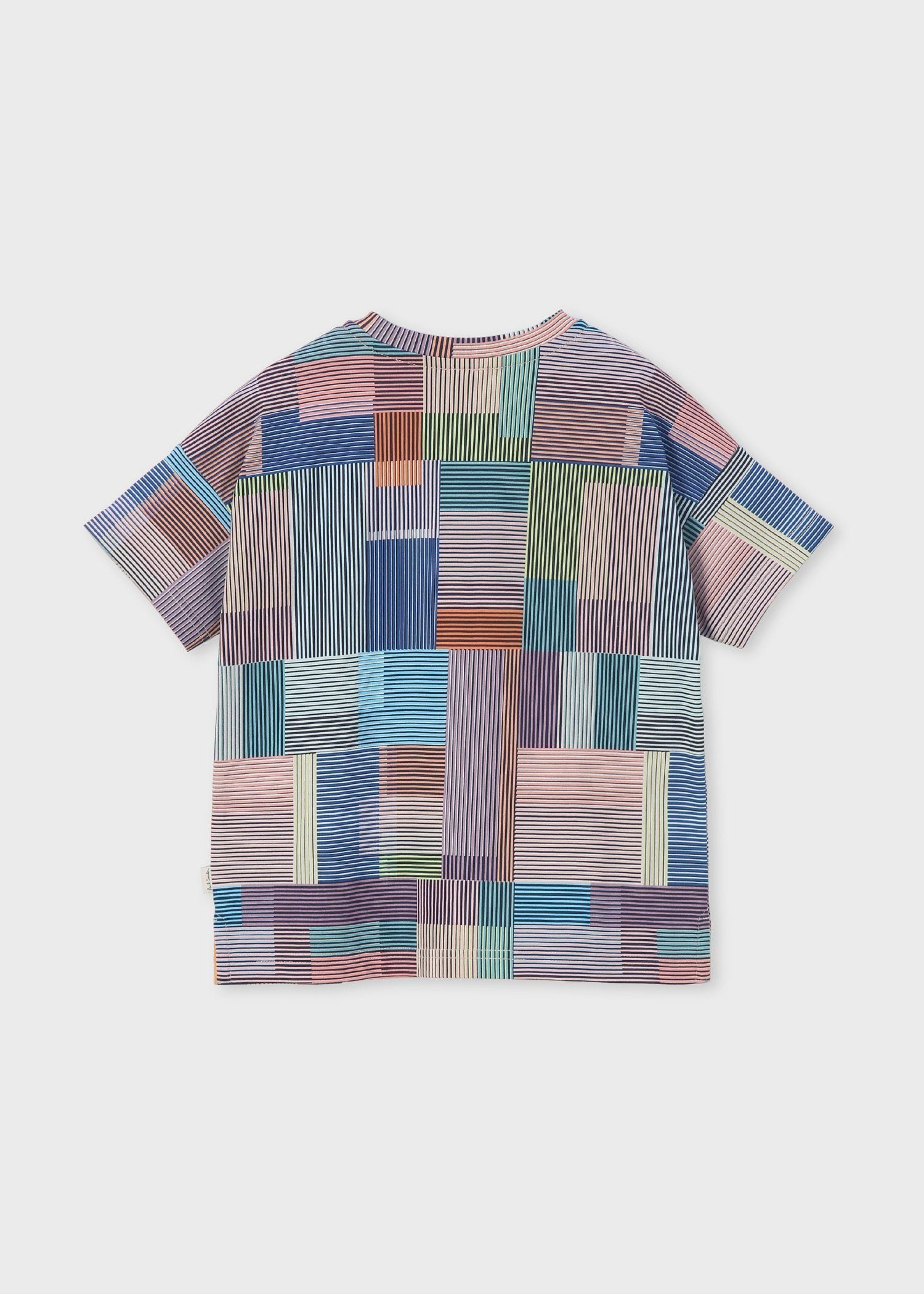 ジュニア ランダムチェック Tシャツ