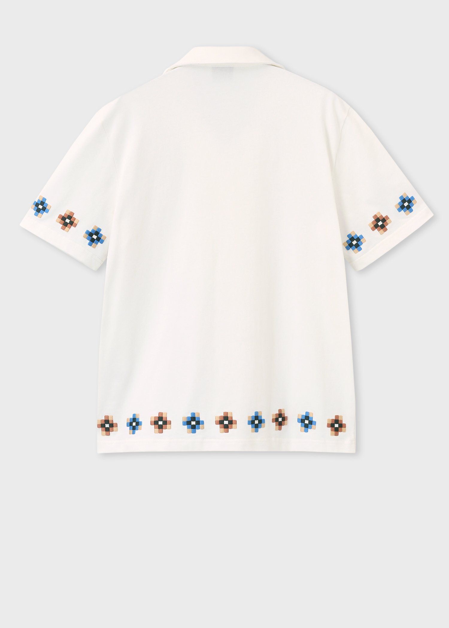 エンブロイダード カットソーシャツ