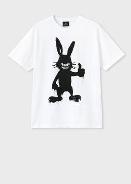 "Silhouette Bunny" 半袖Tシャツ