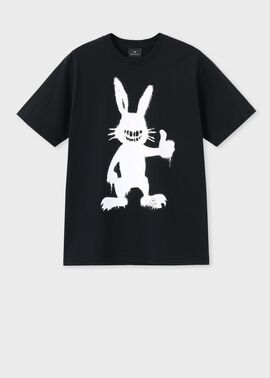 "Silhouette Bunny" 半袖Tシャツ