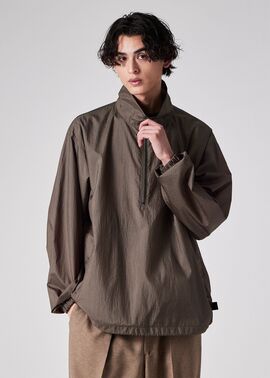 PERTEX(R) ハーフジップ スタンドブルゾン