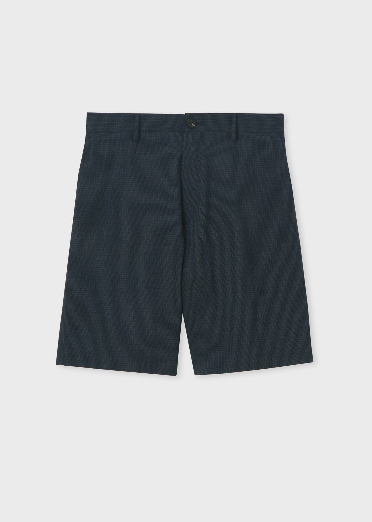 ウールシアサッカー ショーツ