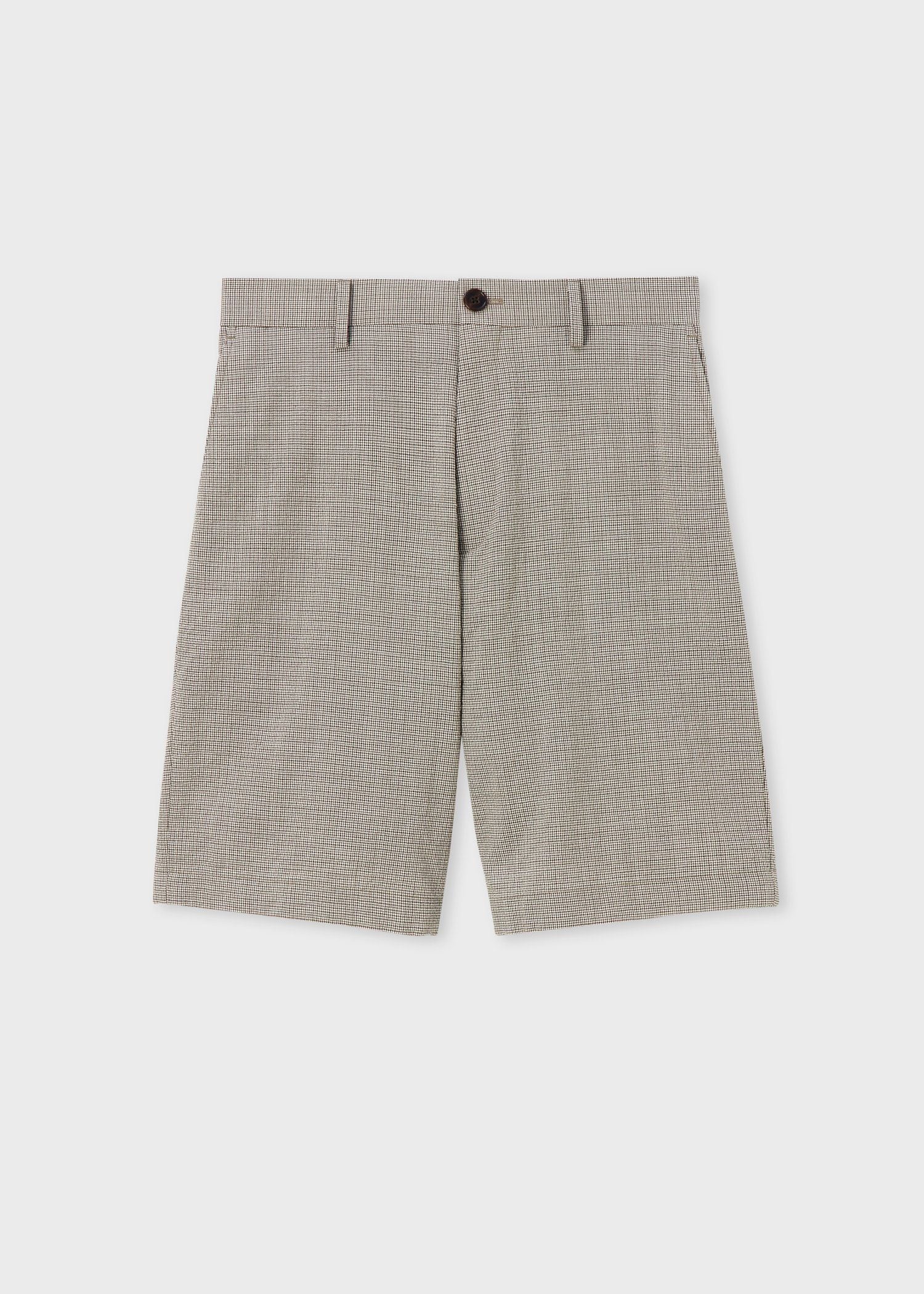 ウールシアサッカー ショーツ