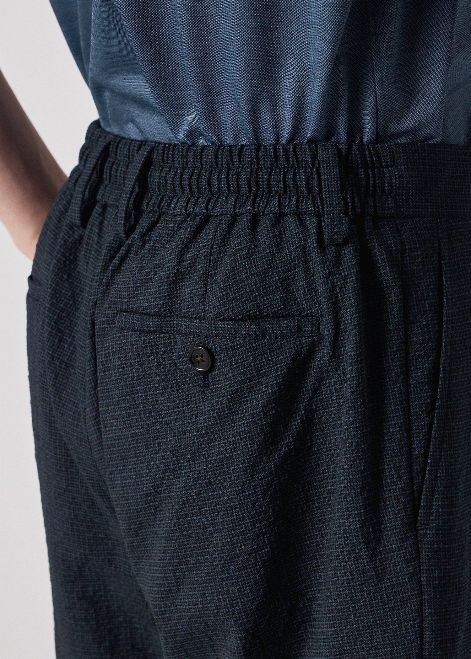 ウールシアサッカー ショーツ