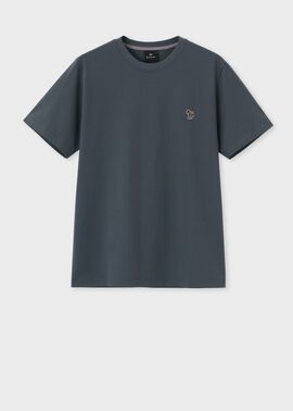 "Sports Stripe Zebra" ワンポイント 半袖Tシャツ