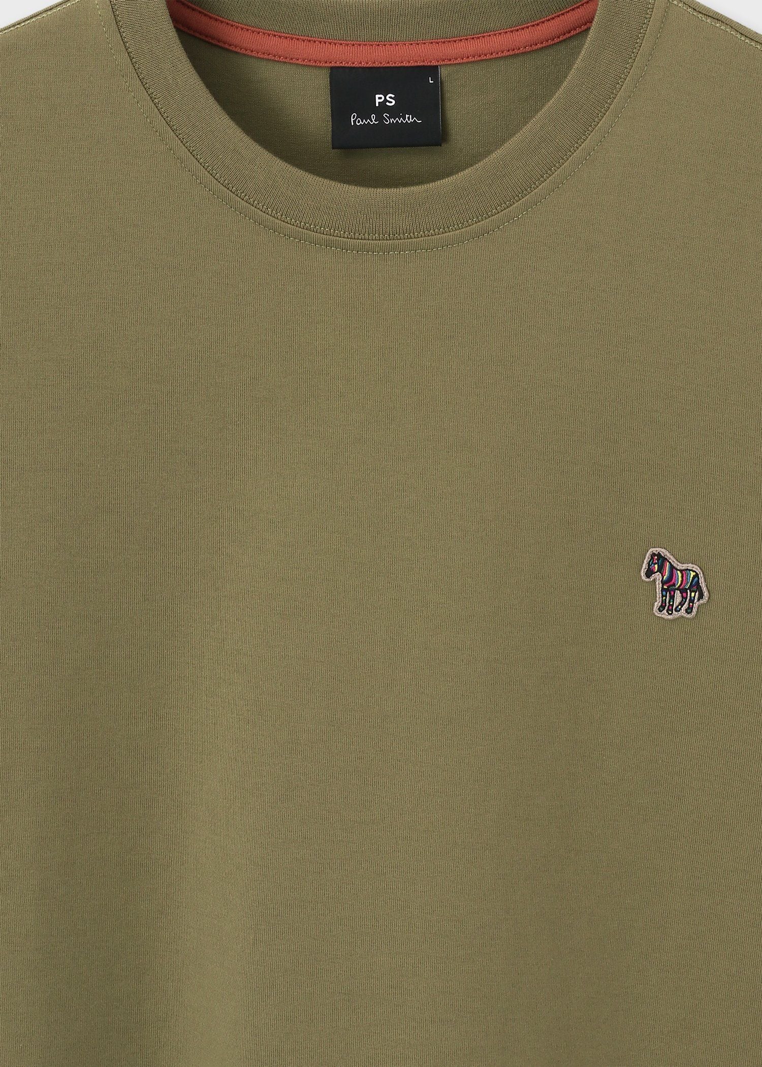 "Sports Stripe Zebra" ワンポイント 半袖Tシャツ