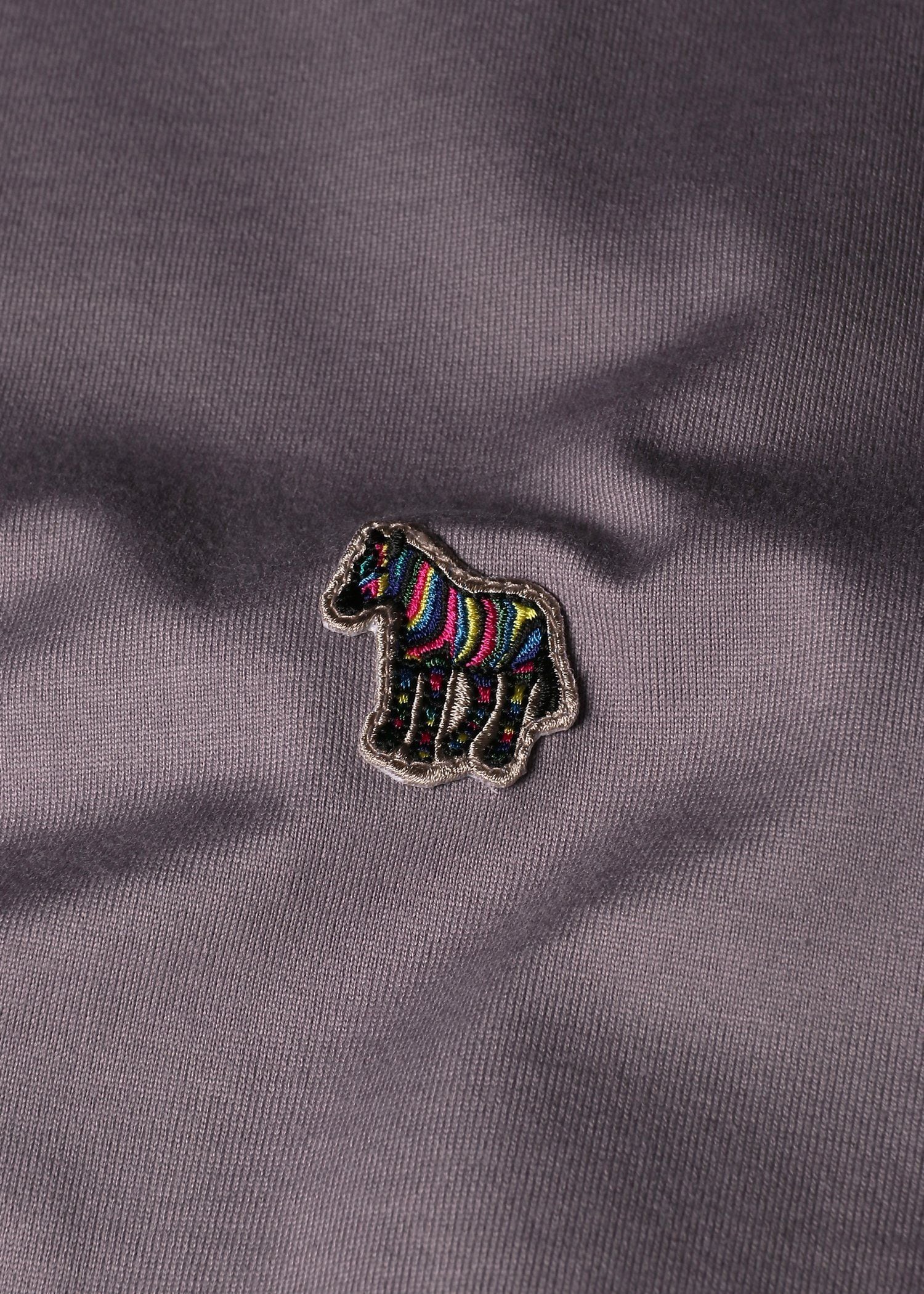 "Sports Stripe Zebra" ワンポイント 半袖Tシャツ