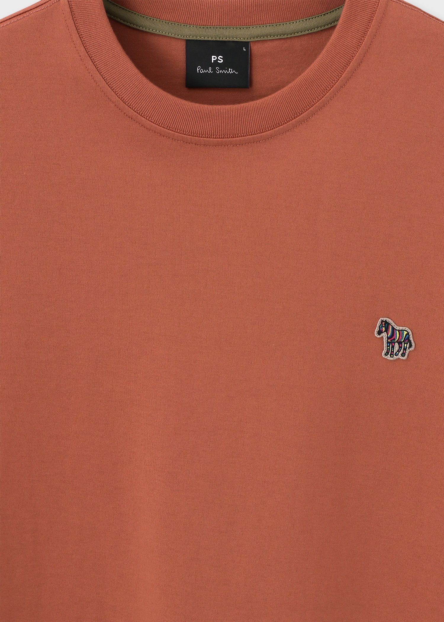 "Sports Stripe Zebra" ワンポイント 半袖Tシャツ