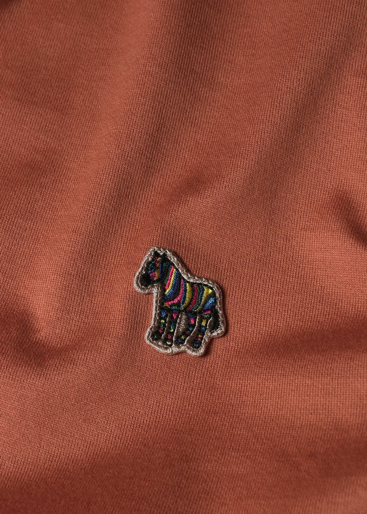 "Sports Stripe Zebra" ワンポイント 半袖Tシャツ