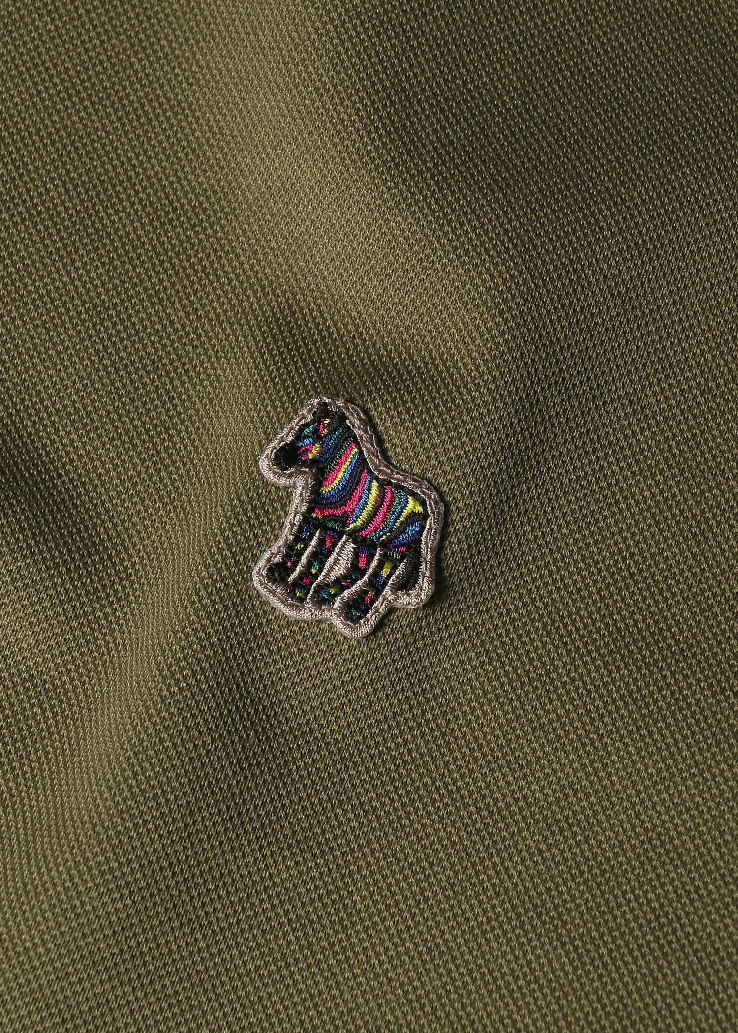 "Sports Stripe Zebra" ポロシャツ