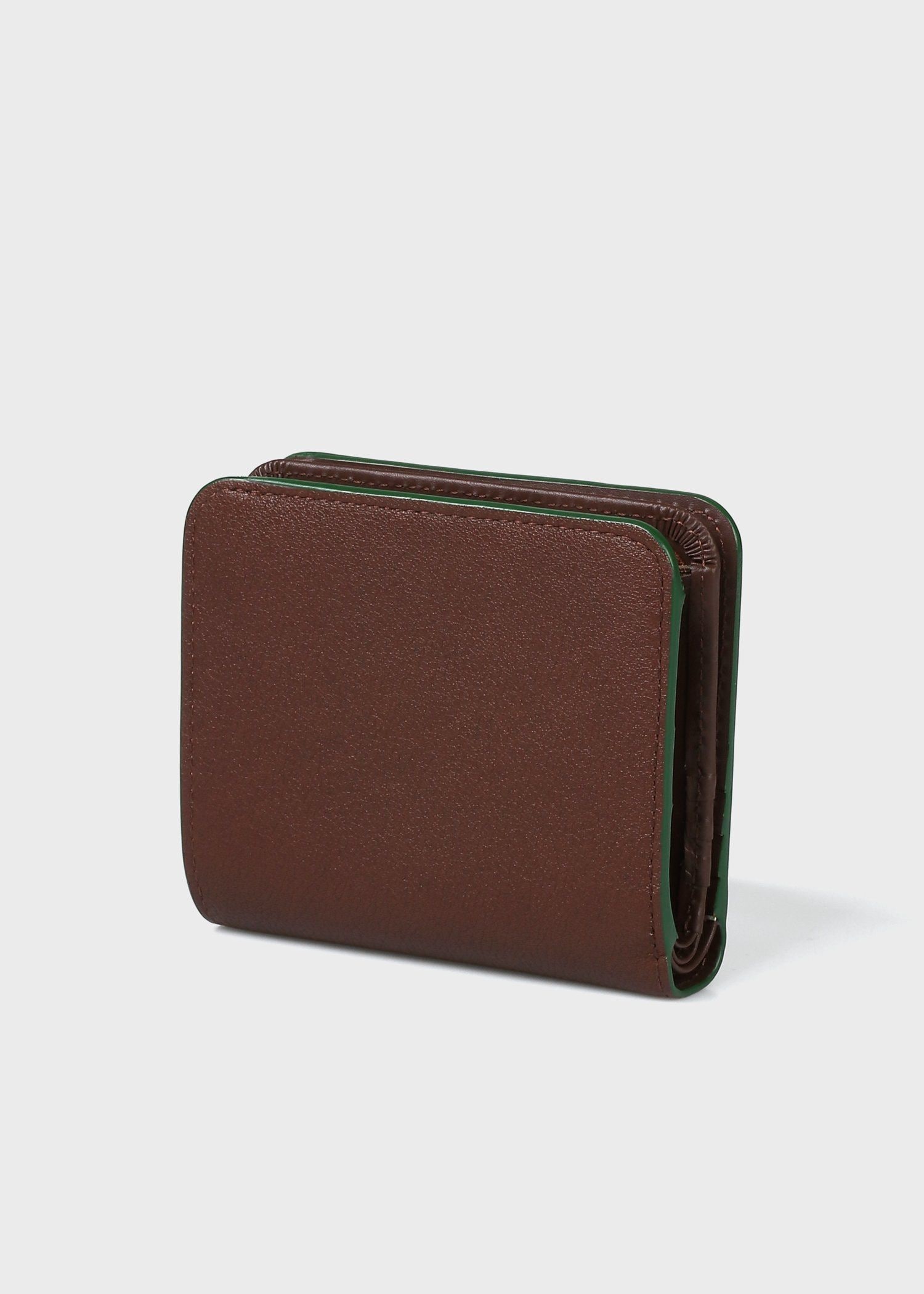 ストライプコーナー 2つ折り財布