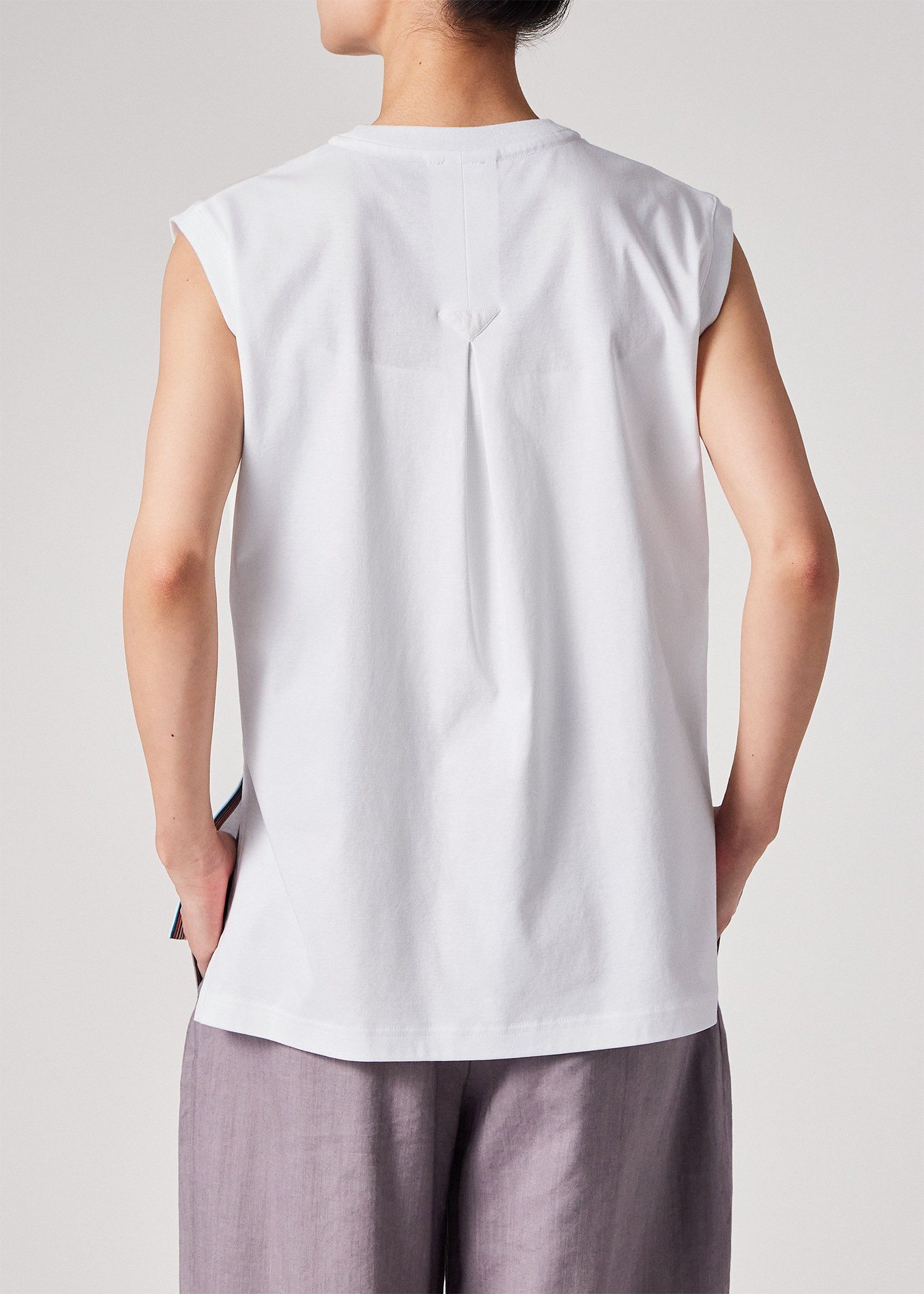 ウィメンズ "Signature Stripe" ノースリーブ カットソー