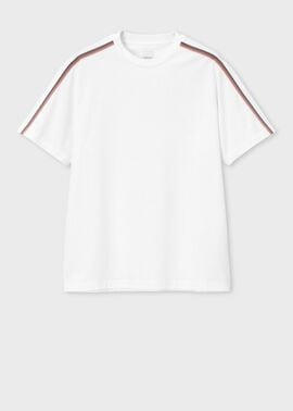 シグネチャーストライプテープ 半袖Tシャツ