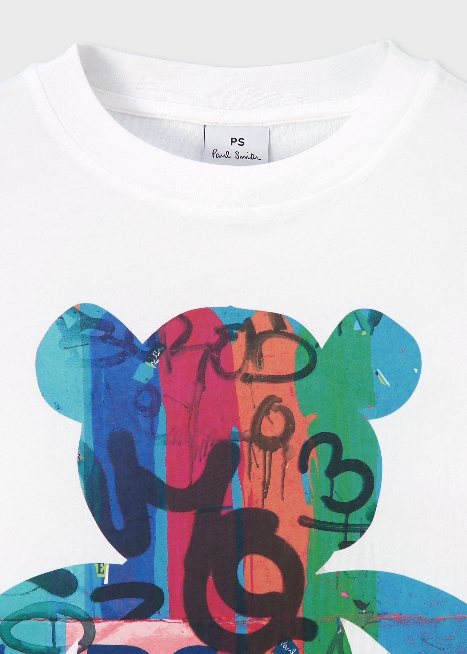 ウィメンズ "Graffiti Bear" 半袖Tシャツ