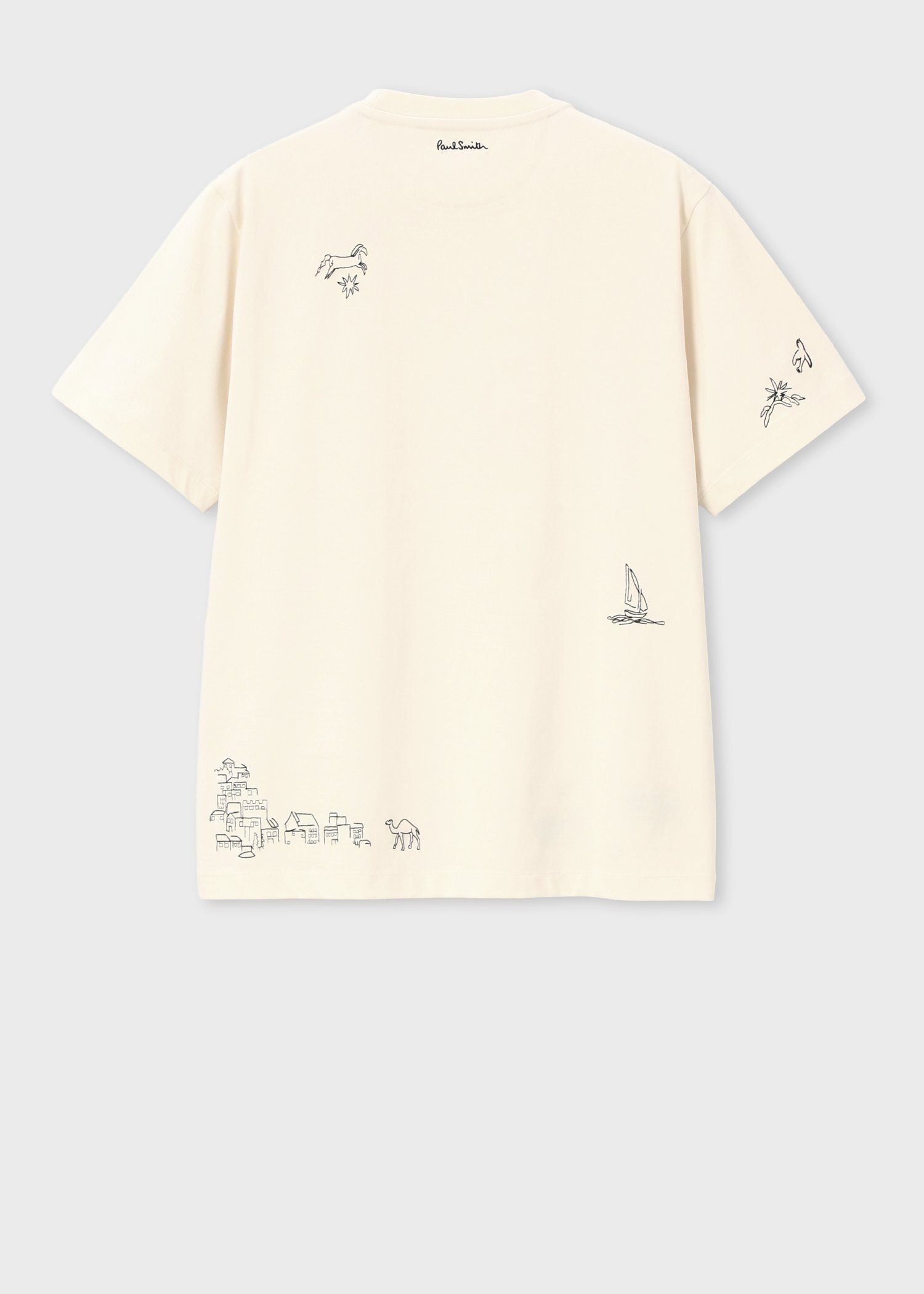 "Travel Stories" エンブロイダード Tシャツ