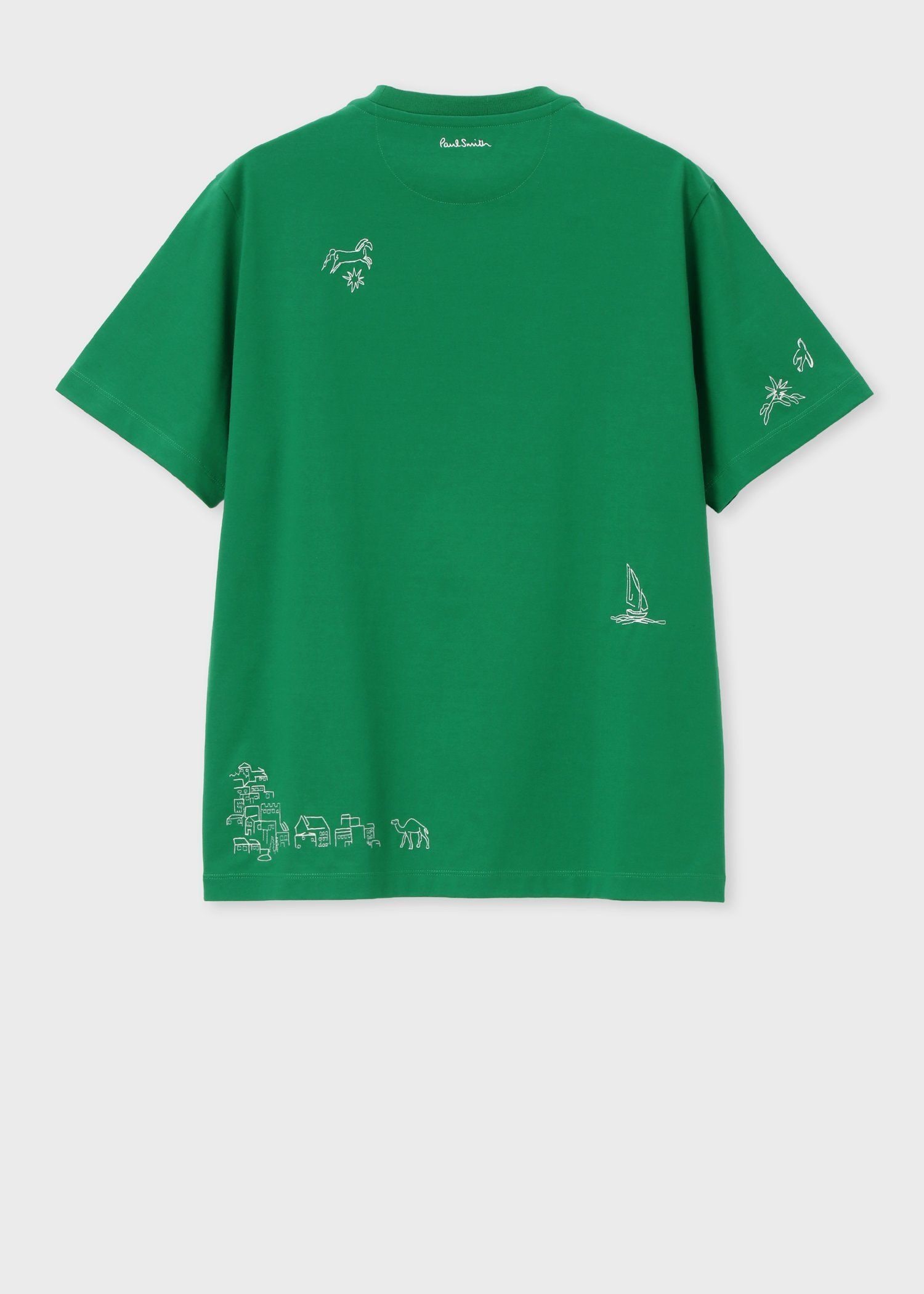 "Travel Stories" エンブロイダード Tシャツ