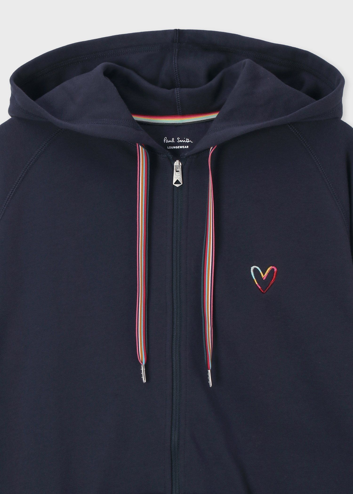 【Paul Smith】23AWウィメンズ Marsh Marigold パーカ ウィメンズ スワールハート フーデッドパーカ（ネイビー） ｜ポール