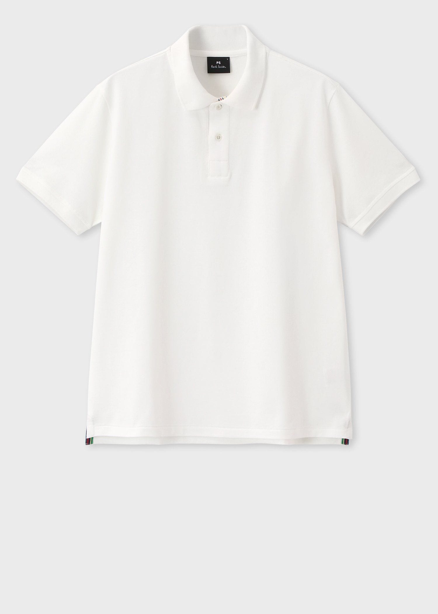 スポーツストライプ ポロシャツ