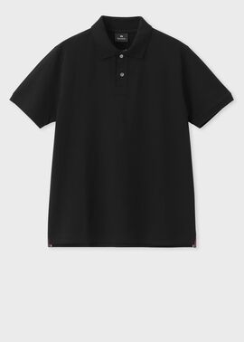 スポーツストライプ ポロシャツ